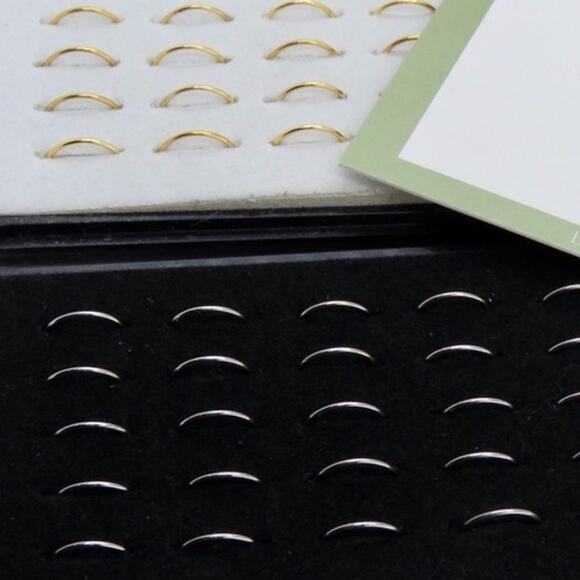 5 Stainless Steel Hoops 6mm - Picture 5 of 6